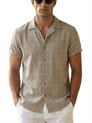 14th & Union Linen & Cotton Camp Shirt